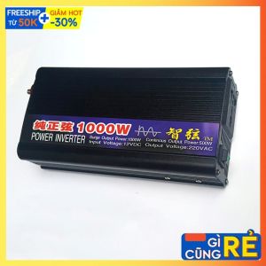 Bộ Inverter Sin chuẩn 1000W Từ 24 sang 220V Sóng  tinh khiết