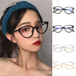 AZ235 [COD] COD Kacamata Korea Wanita Kacamata Anti Radiasi Wanita Fashion Cat Eye Eyeglasses