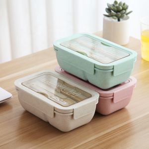 Kotak Makan Transparant 850ml Tempat Makan Lunch Box Bento BPA Free