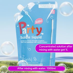 🇸🇬1L Bubble Liquid Refill Bubble Refill Bubble Solution Bubble Water Concentrate Refill Soap Solution Toys Gun Wand