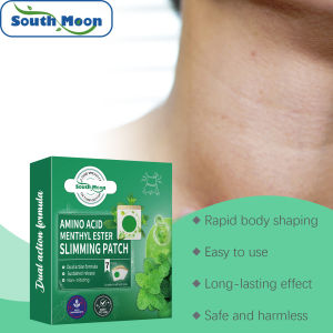South Moon Weight Loss Belly Slimming Patch Fast Burning Fat Detox Abdominal Navel Sticker Dampness-Evil Removal Improve Stomach Slimming Belly Button Patch Body Shaping Waist And Abdomen Weight Loss Thin Belly Thigh Firming Slimming Lazy Patch New