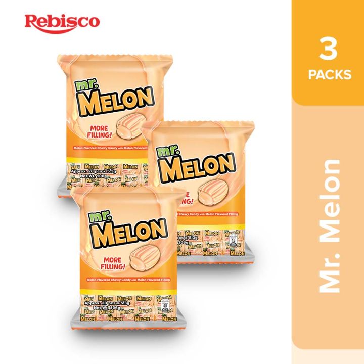 Mr Melon Candy 5g x 20pcs (Set of 3) + | Lazada PH