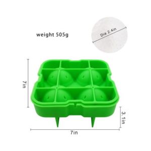 Whiskey Ice Sphere Maker BPA free Silicone Golf Ball Ice Maker Round Silicone Ice Cube Tray Mold Ball Golf Shape Ice