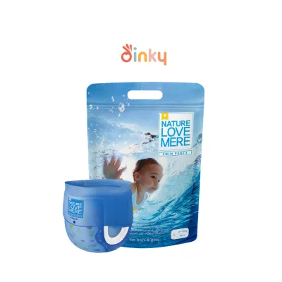 Nature Love Mere - Swimming Diaper Pant for Toddler 3/6pcs | Hypoallergenic | 0.3mm thickness comfort