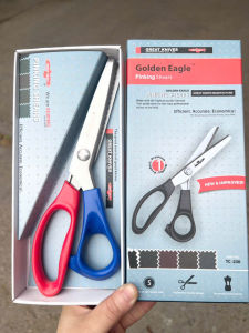 Kéo răng cưa cắt may vải công nghiệp TC-230 dùng trong cắt may