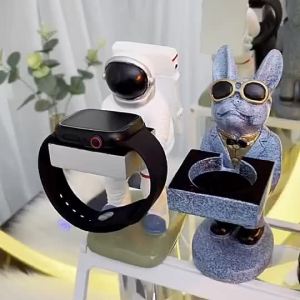 Giá đỡ đồng hồ decor HSON kệ để đồng hồ thông mình kèm khe sạc dành cho làm quà tặng mô hình decor trang trí