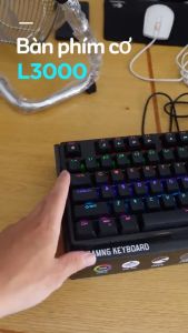 Bàn Phím Cơ Gaming RAIKU L3000 Blue Switch LED RGB Dành Cho Game Thủ - GAGROUP