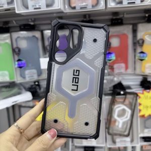 Uag เคสโทรศัพท์มือถือแบบใส ผิวด้าน กันกระแทก มีแม่เหล็ก สําหรับ Samsung galaxy S23Ultra / S24Ultra