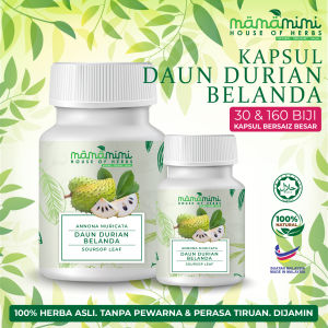 Kapsul Daun Durian Belanda / Soursop Leaf / Graviola Leaf