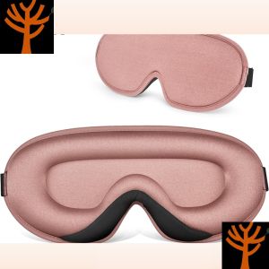 3D Memory Foam Sleep Eye Mask 100% Blackout Sleep Mask for Women Men Soft & Comfortable Sleeping Mask for Light Blocking Eye mask for Sleeping