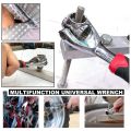 Tiger Wrench Kunci Ring Pas Shock Set Universal Socket Profesional Mobil Motor Serbaguna Pas 48 in 1. 