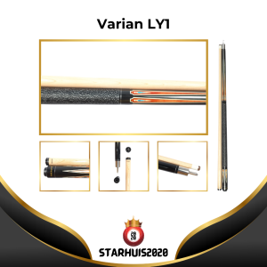 Stik Billiar kualitas TERBAIK JIANYING LY classic series maple shaft center joint Linen wrap