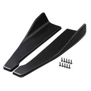 MIRELINA Spoiler Splitter Car Bumper Spoiler Rear Lip Carbon fibre Diffuser Car Side Skirt Bumper Bars Automobile Accessories Extensions Car Corner Bumper Guards Car