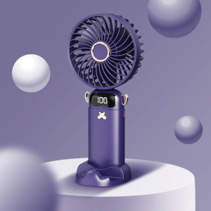 kKipas Angin Mini Portable USB 30000mAh Kipas Angin Genggam 5Kecepatan Dan LED Aromatherapy Fan