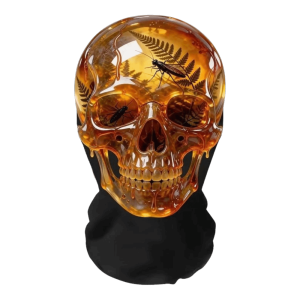 HOMEYOU 2D Flat Printed Full Face Mesh Headgear Breathable Washable Halloween Cosplay Realistic Flexible Skull Zombie Carnival