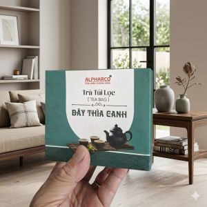 Trà Dây Thìa Canh ALPHARCO (Hộp 30 túi lọc x 3g)