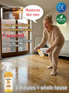 Honey Furniture Repair Spray Wooden Furniture Polishing Spray Polishing Refurbishing Cleaning Care Maintenance Glossing Brightening Spray