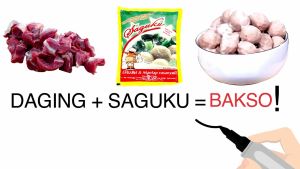 Tepung bakso adonan lengkap Saguku 250gr