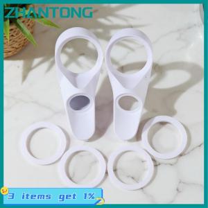 ZHANTONG New 1 cặp âm thanh xe hơi Loa a-trụ cột tweeter chủ Gasket cho 3 3.5inch 3.8 4inch loa nhựa Gasket