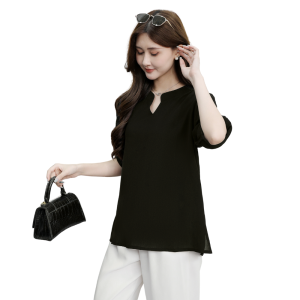 LINGS CLOSET   Plus Size Formal Blouse for Women can fit to XL-2XL #3014