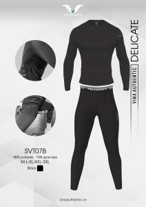Bộ Giữ Nhiệt Nam Bộ body tay dài nam Co Giãn 4 Chiều- SVT07