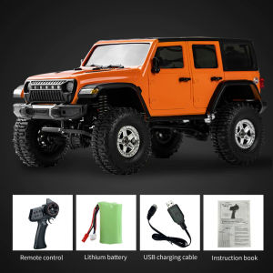 ST[Fast delivery][Original Available]JJRC C8801 RC Off-Road Crawler 1:16 2.4G RC 4WD Climbing Car LED Lights Dragging ke Off-Road RC Truck Brushed Toy for Kids