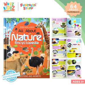 Whiz Kidsz Planet Earth & Nature Reference Books and Encyclopedia Set for Kids | Ages 5+