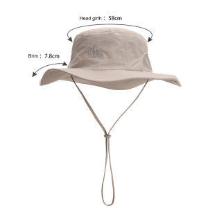 Camel Mũ Ngư Dân Vành Lớn Ngoài Trời Mũ Lớn Chống Nắng Thấm Hút Mồ Hôi UPF 40 +