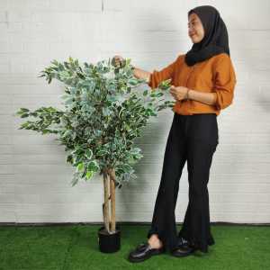 Pohon Besar Minificus Tanaman Hias Beringin Artificial Hiasan Cafe Indoor Outdoor COD PBP170