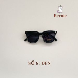 Kính mắt thời trang kính râm kính tròn nhiều màu cho bé trai bé gái đi chơi đi du lịch K05 BERNIE