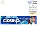 Kem Đánh Răng Closeup Tinh Thể Băng Tuyết - Tuýp 230G. 