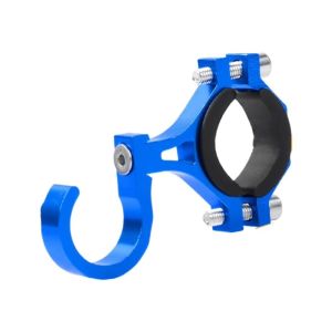 NALANILI 1Pcs Hợp nhôm Móc gắn ghi đông xe đạp Có thể điều chỉnh góc. Gắn không cần khoan Giá treo móc Bền bỉ có ốc vít Giá để đồ gắn xe máy dành cho xe tay ga xe đạp xe máy xe đạp điện