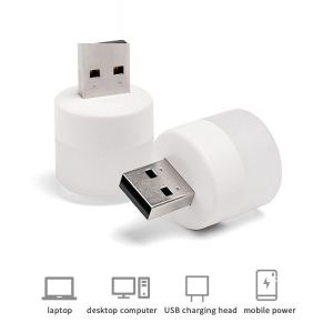 CROWNSTAR Portable Mini USB Night Light USB small light bulb Student reading LED Light Eye Protection