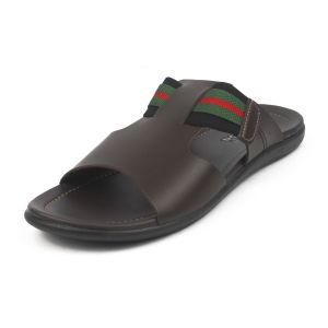 Sandal Slide Pria Bahan Kulit Working R-05 Sandal kasual pria dewasa Sandal Selop