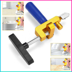 COD Cepat Yikuu Pisau Pemotong Keramik 2 in 1 Ceramic Tile Cutter Handheld Ubin granit / Pemotong Kaca Super Tajam Multi fungsi / Pisau Pemotong Keramik Glass Diamond Cutter Tile Handheld - AI304