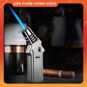 Hộp Quẹt Bật Lửa Khò 1 Tia Mạnh Mẽ Jobon ZB583 Thiết Kế Đẹp Độc Lạ - Dùng Gas Cao Cấp