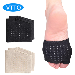VTTO 1Pair Gel Sleeve Painful Metatarsal Heads Forefoot Pads Supports Metatarsalgia Relief Calluses Feet Care Tool