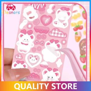 [Eleanor] 100 Sheets Phim Hoạt Hình Cắt Dán Laser Sinh Viên DIY Trang Trí Scrapbooking Tạp Chí Văn Phòng Phẩm Nguồn Cung Cấp Kawaii Cẩm nang Dán