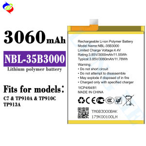 Dimi for Neffos Mobile Phone Battery NBL-35B3000 New Battery C7/Tp9fiberglass/Tp910c/Tp913a