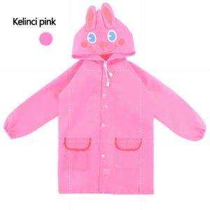 Jas Hujan Anak Motif Hewan Lucu Polkadot Polos Tinggi Badan 90cm-150cm - zansenShop