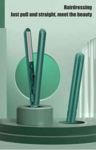 Portable Wireless Hair Straightener USB Mini Dual-purpose Hair Straightener Curling Iron Hair Styling Electric Straightening