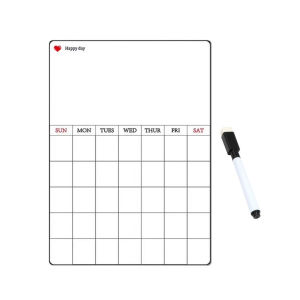 Magnetic Whiteboard Refrigerator Sticker Message Board Planner A3 With Magnetic Pen Kitchen Supply