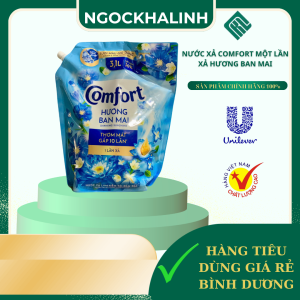 Nước xả Comfort một lần xả hương Ban Mai túi 31L