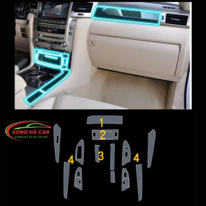 Lexus LX 570 2012 Full bộ tặng dán hõm cửaDán PPF bảo vệ nội thất chống xước và luôn bóng đẹp