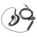 3.5mm Single In-Ear Only Mono Earphone Earbud Headphone w/ Mic For Phone. 