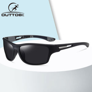 Outtobe Polarized Sunglasses Men Sunglasses Outdoor Sports Glasses UV400 Lightweight Clean Vision Sunglasses Cycling Riding Running Glasses for Men Women
