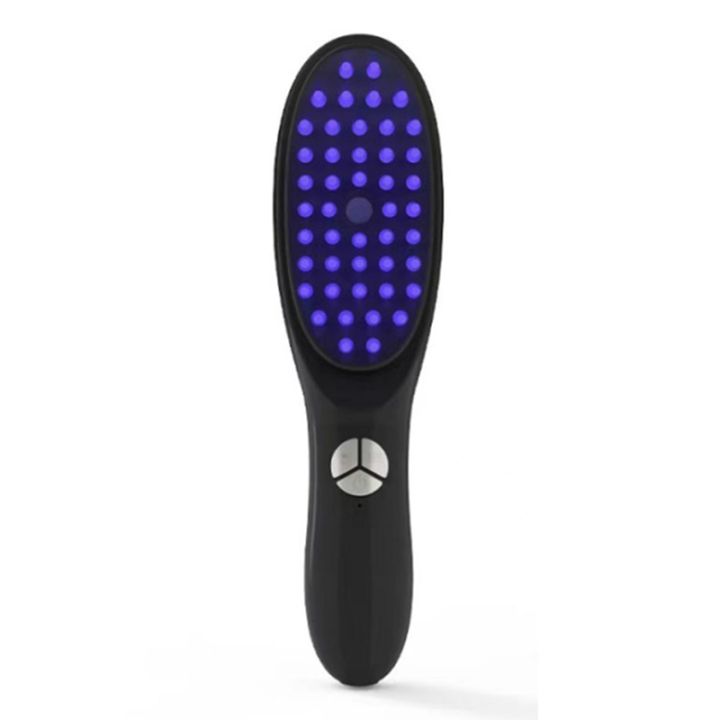 Scalp Massager for Hair Growth Vibration Hair Massage Brush Red Light