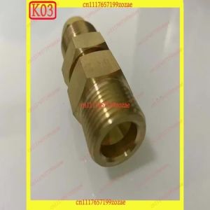 LK G5/8 Gas Cylinder Adapter CGA540 to 5/8 External Thread Connector Spherical Joint All Copper Flexible Hose Fitting