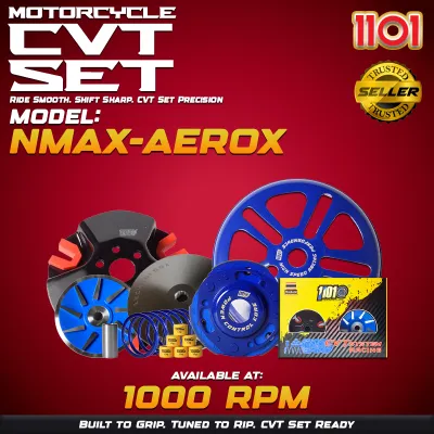 1101 CVT SET FOR MOTORCYCLE HIGH QUALITY FOR NMAX/PCX/MIO/MIO M3/CLICK/ BEAT FI