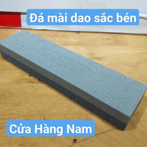 Đá mài dao Hải Dương chính hãng đá mài dao mài kéo hàng Việt Nam chất lượng cao đá mài sắc bén đá 2 mặt 1 mặt thô và 1 mặt mịn đá mài giúp giao sắc bén làm việc nhẹ nhàng- Cửa Hàng Nam